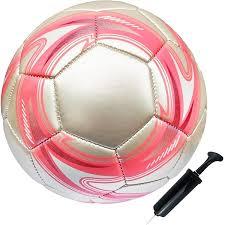 Pearl Leather Soccer Ball Size 3 Pink Soccer Ball
