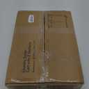 STORAGE MANIAC Commercial Laundry Hamper with Heavy Duty Steel Frame, 74 Gal. Industrial Laundry Basket Cart with Wheels for Hotel, Home, Laundry Room, Big Large Clothes Sorter, 2 Section Beige/Black