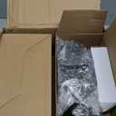 goldenwarm Black Door Knobs Interior, Zinc Alloy Square Ball Matte Black Privacy Door Knobs for Bedroom, Bathroom,Heavy Duty Interior Door Knob Bulk - Modern & Stylish(6 Pack)