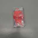 2 x OROOTL Striped Bass Tube Lures, 10pcs Classic Striped Bass Lures Saltwater Fishing Trolling Lure Rig Glow Tube Teaser with Stainless Steel Hook Barrel Swivel for Offshore Big Game Fishing (Red)