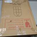 ZMYCZ Arched Wall Mounted Mirror, Black Wall Mirror, Arched-Top Bathroom Mirror, Farmhouse Mirrors, Windowpane Metal Frame Mirror, Long Hanging Mirrors for Living Room or Bedroom (30"x20")