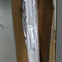 LazBlinds No Drill Blinds for Indoor Windows, Cordless 1" Vinyl Mini Blinds, Privacy S-Curve Blinds for Windows, Room Darkening Horizontal Window Blinds and Shades for Home, 33" W x 48" H, White