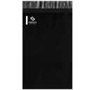 Poly Mailers 6x9 Adhesive Sealing Shipping Envelopes, Mailing Bags for Clothing, Books and Accessories, Waterproof. (Black)