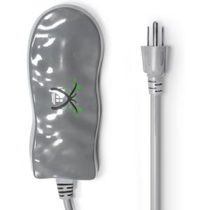 Birdbath Deicer, Waterproof Birdbath Heater for Outdoor in Winter with Thermostatically Controlled, Constructed of Cast Aluminum Immersion Deicer for Garden Patio Yard and Lawn, 50 Watt, Grey (Gray)