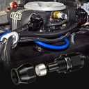 4 x 8AN PTFE Straight Hose End Fitting Aluminum