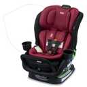 Britax Poplar S Convertible Car Seat, 2-in-1 Car Seat Extended Rear Facing, 17 Slim Car Seat Design with Fast & Easy ClickTight Installation, Anti-Rebound Bar & SafeWash Fabrics Ruby Onyx, MFG Date: 02/10/2026