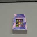 SIUSIO 6 Pack Press on Nails kids Children Acrylic Fake Nails Cute Pre-glue Full Cover Gradient Color Rainbow Short Stick On False Nail Art Kits Set for Kids Little Girls - Halloween Ghost