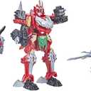 Power Rangers Dino Fury Megazord Mega Pack 5-Pack Zord Action Figure Toys for Kids Ages 4 and Up 