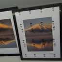 16x20 Poster Frame, Display Pictures 11X14 with Mat or 16x20 Without, Wall Hanging Frames, Black, 3 Pack