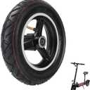 10x2.50 Tire & Hub 10" Scooter Tyre Front Wheel Pneumatic Tire for Smart Self Balancing Mobility Electric Scooter Bike 36v 48v 400w 500w 800w Motor for GOTRAX GMAX with 45 Inner Tube 10x2.5 Set