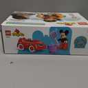 LEGO DUPLO Disney Mickey Mouse Clubhouse & Car Building Kit - Color Sorting Sensory Toy with Spinning Wheel - Toy for Toddlers, Girls, and Boys, Ages 2+ - Birthday Gift for Preschoolers - 10454