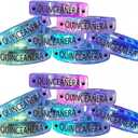 Glow in the Dark Bracelets Party Supplies LED Light up Bracelets for Weddings, Quinceañeras, Birthdays