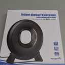 TV Antenna Indoor for Local Channels, 2025 Long Range Antenna for Smart TV 360 Reception, Digital TV Antenna for All Smart/Old TVs, Supports 4K 1080P HD VHF UHF