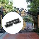 4-Pack Barrel Gate Hinge 5 inches Heavy Duty Weld-On Install Fence 450 Lbs Capacity for Swing Door Trailer Ramp Door