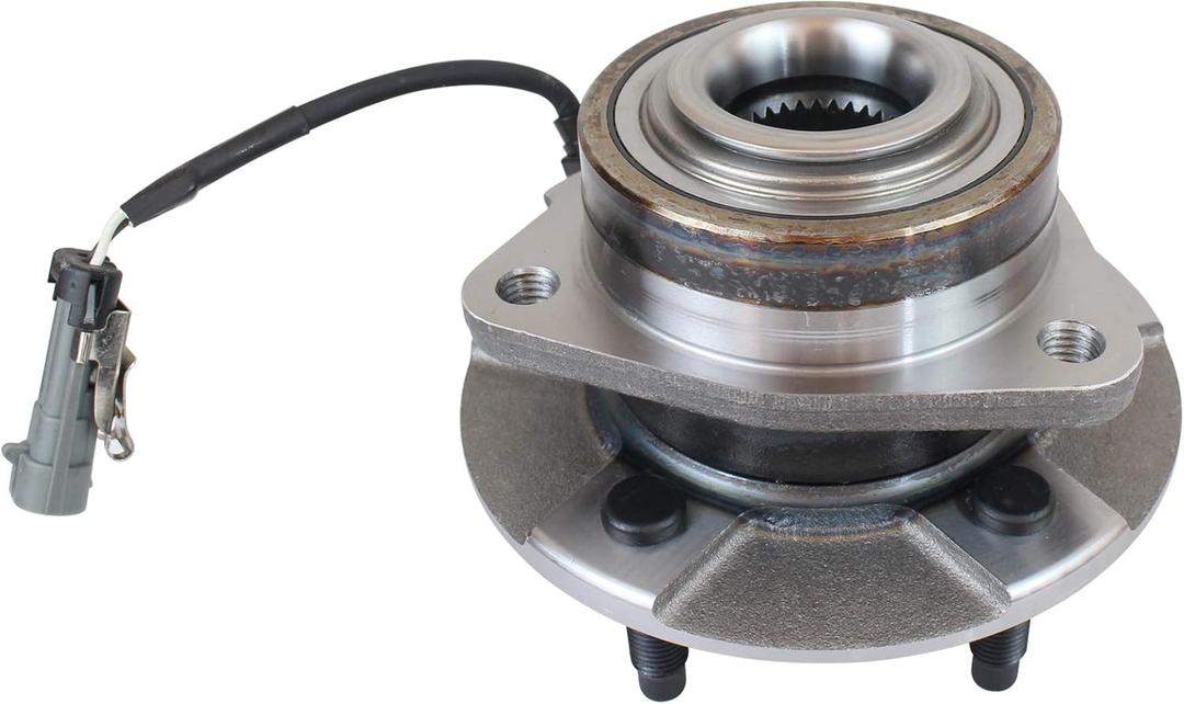 MACEL 513189 Front Wheel Bearing & Hub Assembly Compatible with 2005-2006 Chevy Equinox, 2006 Pontiac Torrent, 2002-2007 Saturn Vue 5 Lugs W/ABS