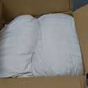 Serta Down Illusion Soft Hypoallergenic Soft/Medium Bed Pillows for Side, Stomach or Back Sleepers (2 Pack), Queen, White