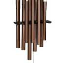 Woodstock Chimes Eastern Energy Healing Wind Chime for Outside 34" Medium Bronze, Harmonic Light Sound, Outdoor Decor for Patio, Porch, Garden HCBR