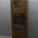 Camping Chair with Removable Footrest, Oversized Outdoor Chair with Headrest & Cup Holders, 400lb Capacity Lawn Chair for Sports Backyard Fishing (Classic Navy Blue)