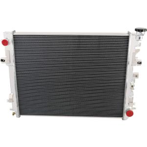 ALLOYWORKS 3 Row Aluminum Radiator Fits For 2009-2018 Dodge Ram 1500 2500 3500 Pickup 3.7L 4.7L 5.7L V6 V8