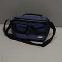 opux Insulated Lunch Bag for Men Women, Leakproof Heather Navy Lunch Box for Work, Portable Soft Lunch Cooler Bag with Shoulder Strap, Adult Lunchbox Lunch Pail for Kid Boy Girl School, 14 Can/8L
