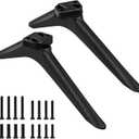 TV Base Stand for Hisense TV Legs, TV Stand Legs Only for Hisense 32H4030F3 32H4G 43R6E3 43R6E1 50R6E3 50R6E4 50R6090G 55R6E1 55R6E 55R6070G 58R6E3 65H6570F, wr Screw, Only for Models We List