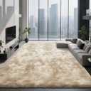 10X14 Large Area Rugs for Living Room Bedroom,Big Shag Rug for Bedroom Dorm,Soft Fluffy Indoor Carpet Nursery Rugs for Kids Girls Room Home Decor,Camel
