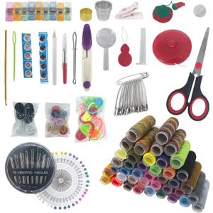 Professional Sewing Kit 229PCS Sewing Supplies Accessories Supplies for Beginner SewingTravel Home Easy to Carry Sewing Kit 229PCS