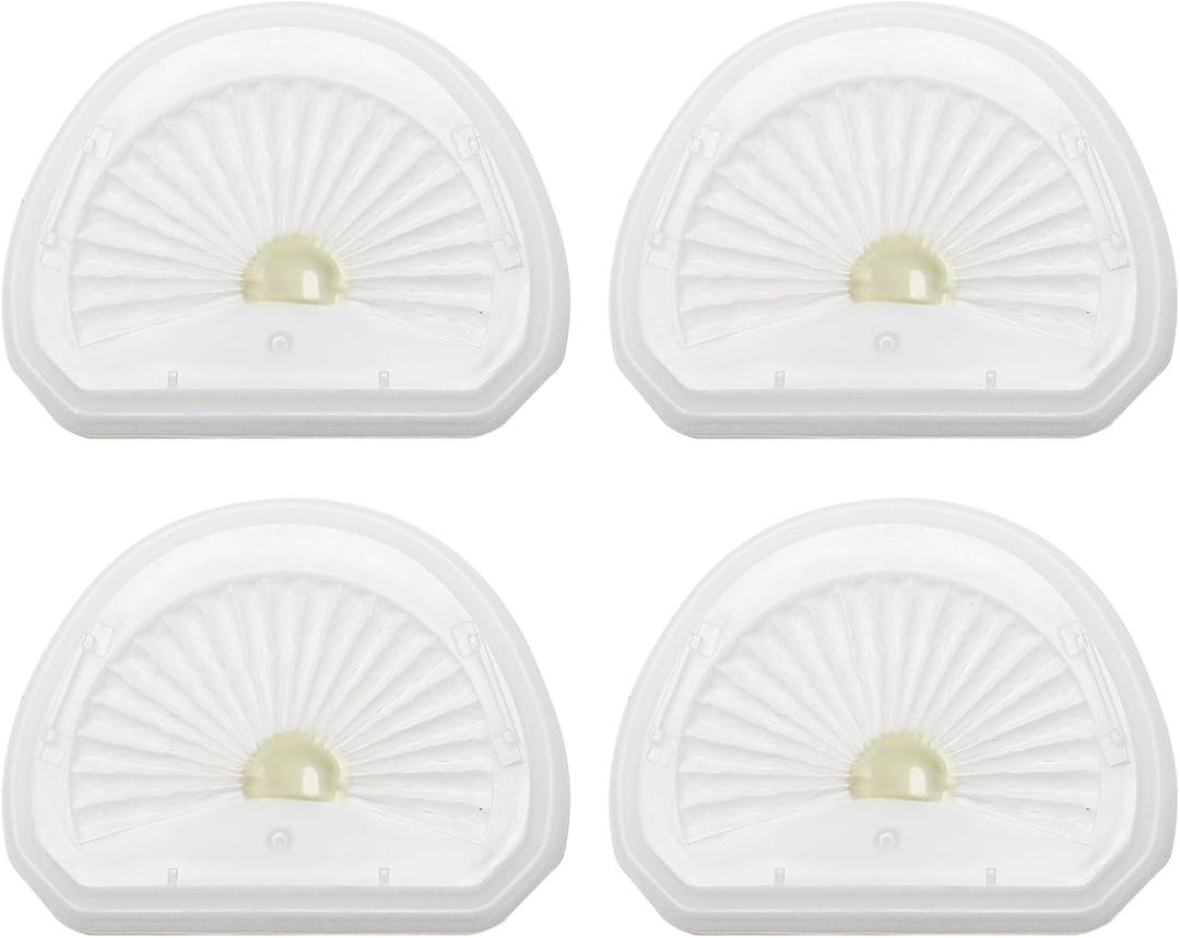 VLPF10 Replacement Filters Compatible with Black and Decker Dustbuster Hand Vacuum Model HLVA315J HLVA320J00 N575266 by Funmit (4 Pack)