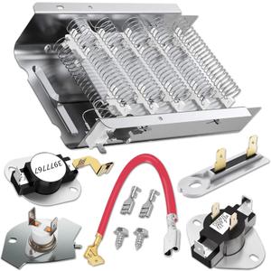 UPGRADE 279838 Dryer Heating Element for Whirlpool Wed4815ew1 Maytag Centennial Medc215ew1 Kenmore 70 80 Series Model 110 Amana Ned4655ew1 Roper Admiral, Replaces W10724237 2406026 3403585 3398064