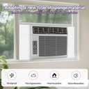 Window Air Conditioner Insulated Foam Panels, Air Conditioner Window Seal Kit,Winter Summer, Foam Block Prevent Cold/hot Air Leakage.