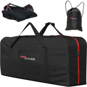 Premium transport bag for an electric scooter, with a backpack included. Compatible with all brands. Ideal to transport or storing your scooter. Robust, universal, and waterproof bag. Procover