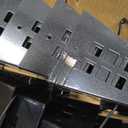 Square Rain Chain, 10 Ft Black Rain Gutter Chains with 12 Cups, Adjustable Rain Catcher Chain with Bell for Eaves Drainage, Outdoor Replacement Downspout for Gutters