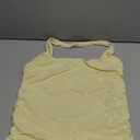 SUUKSESS Women Halter Tank Tops Double Lined Backless Y2K Trendy Going Out Tops, M