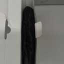 Airplane Foot Hammock, No Collapse Foot Rest for Plane Travel with Extended Adjustment Strap, Portable Desk Foot Hammock with Thickened Foam, Foot Sling Travel Essentials to Relax Your Feet (1 Pc Black)