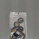 6 Colors Nail Caviar Beads, Mixed Micro Mini Metal Nail Beads Rivet Rhinestone Nail Art Design, 3D Glitter Stud Gem Crystal Bead Supplies for Women Girls Manicure Art DIY Resin Acrylic Nails Supplies