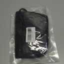 Gloppie Small Makeup Bag for Purse Portable Cosmetic Bag Puffy Padded Makeup Pouch Wristlet Pouch for Women Black