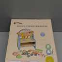 ROBUD Mini Wooden Play Tool Workbench Set for Kids Toddlers - Montessori Toys for 3 4 5 Years Old Boys Girls