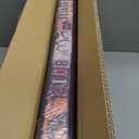 B FSOBEIIALEO Folding Storage Ottoman Bench with Faux Leather Footrest Seat, Coffee Table 30"x15"x15"