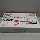 Over The Door Pro Mini Basketball Hoop for Kids Adults Teens,for Door and Wall with Complete Basketball Accessories (18x12 inches)