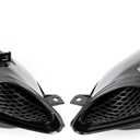 ALMULOO Air Intake Ducts Compatible with 2000 2001 2002 2003 Suzuki GSX-R 600 750 1000 Plastic Black Ram Air Intake Tube Duct Left and Right
