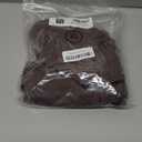 Aleumdr Women's Tankini Swimsuits Tummy Control Two Piece Bathing Suit V Neck Tie Front Flowy Swim Top with Bottom (X-Large, Coffee)