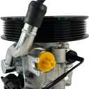 Power Steering Pump with Pulley Compatible with 2010-2013 Kia Forte, for 2012-2013 Forte5, for 2010-2013 Forte Koup (L4 2.0L/2.4L)