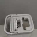 JOYMOOP Mop and Bucket with Wringer Set, Hands Free Flat Floor Mop and Bucket, 60" Mop with 3 Reusable Microfiber Pads, Wet and Dry Use, Floor Cleaning System