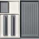 OXO Good Grips Drawer, Large Expandable Kitchen Tool Organizer, White