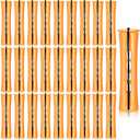 WILLBOND 60 Pcs Perm Rods for Long Hair Plastic Curl Rods Cold Wave Irons Curling Roller for Hair Styling Hairdressing Tools (0.87 Inch, Orange)