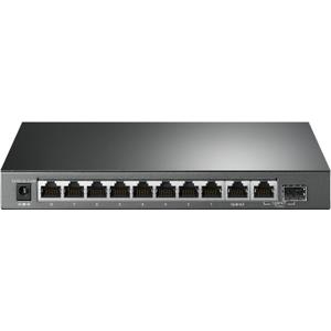 TP-Link TL-SG1210MP, 8 Port Gigabit PoE Switch, 8 PoE+ Ports @123W, w/ 2 Uplink Gigabit Ports + 1 Combo SFP Slot, Plug & Play, Extend, Priority & Isolation Mode,