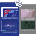 32.5 Inch American Mahjong Mat for Table, Non-Slip & Noise Reduction Gaming Mat with Drawstring Bag, Perfect for Poker, Board Games, Card Games, Tile Games, and Dominoes