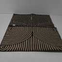 Tiffasea Washable Kitchen Rugs 2'x4.3', Farmhouse Runner Rugs Reversible Entryway Runner Rug Cotton Hand-Woven Modern Area Rug Small Bathroom Rug Runners for Hallway Bedroom Porch Foyer
(Natural/Black)