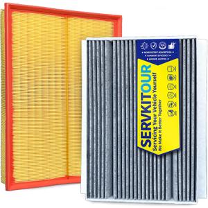 Engine Cabin Air Filter Kit for (2019-2023) Mercedes Sprinter 1500/2500/4500, 3500/3500XD (2019-22), for Freightliner Sprinter 1500/2500/3500/3500XD (2019-21), A4478300000 A0000903751