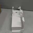 Hair Dryer Holder, Hair Tool Organizer Wall Mount, Metal Blow Dryer Holder, Curling Iron Holder, Curling Iron, Hair Dryer Wall Mount, Bathroom Accessories Tools Organizer, White